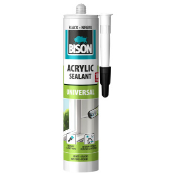 Silicon Bison Acrylic, negru, 300ml